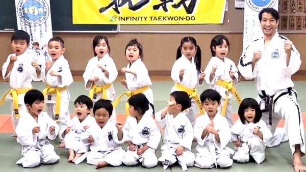 フジテレビ「ぽかぽか」にテコンドー松戸道場幼年クラスが紹介されました
