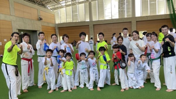 8/30(土)ファミリー演武練習❣️❣️