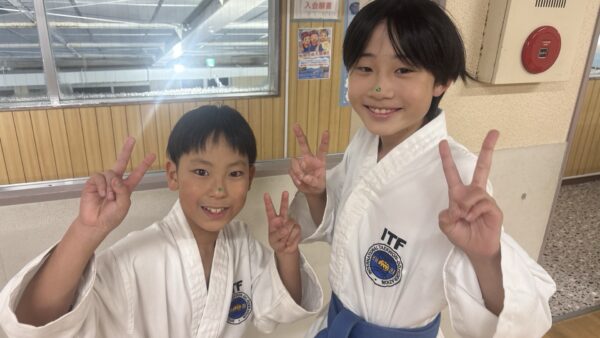 テコンドークイズ大会〜！