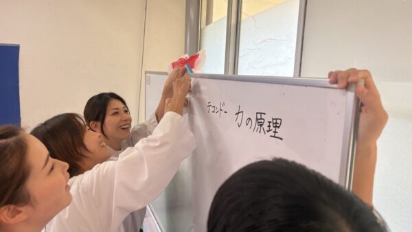 大活躍！！テレビ撮影準備を練習の合間に！？💘