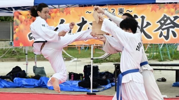 みんなの秋祭り🍁🍂黒帯写真📸