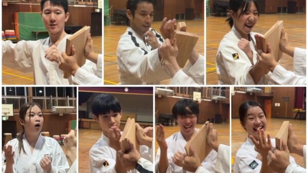 黒7人でソンカル板割りに挑戦！