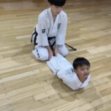 腹筋背筋で、パワー！！