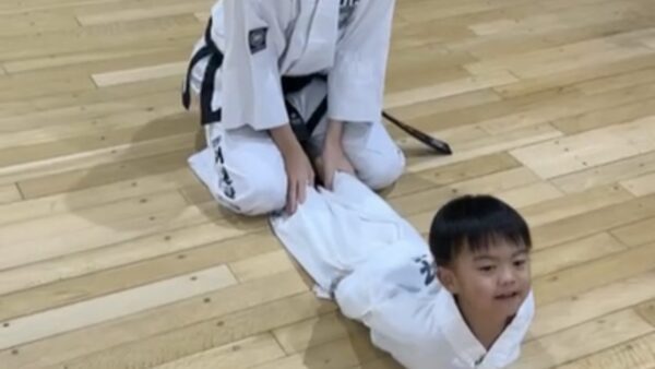 腹筋背筋で、パワー！！